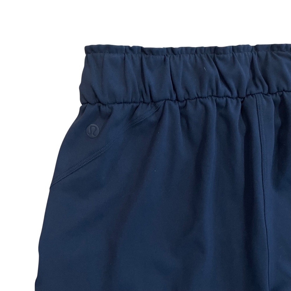 Lululemon Keep Moving Jogger Pants True Navy Elastic Waist Luxtreme Size 4 - Picture 6 of 8